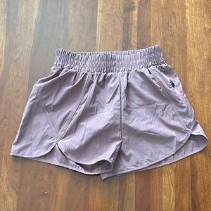 Women's dusty Mauve Athletic Shorts with Elastic Waistband. NWT